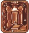 Copper metalic glossy colored spa shell